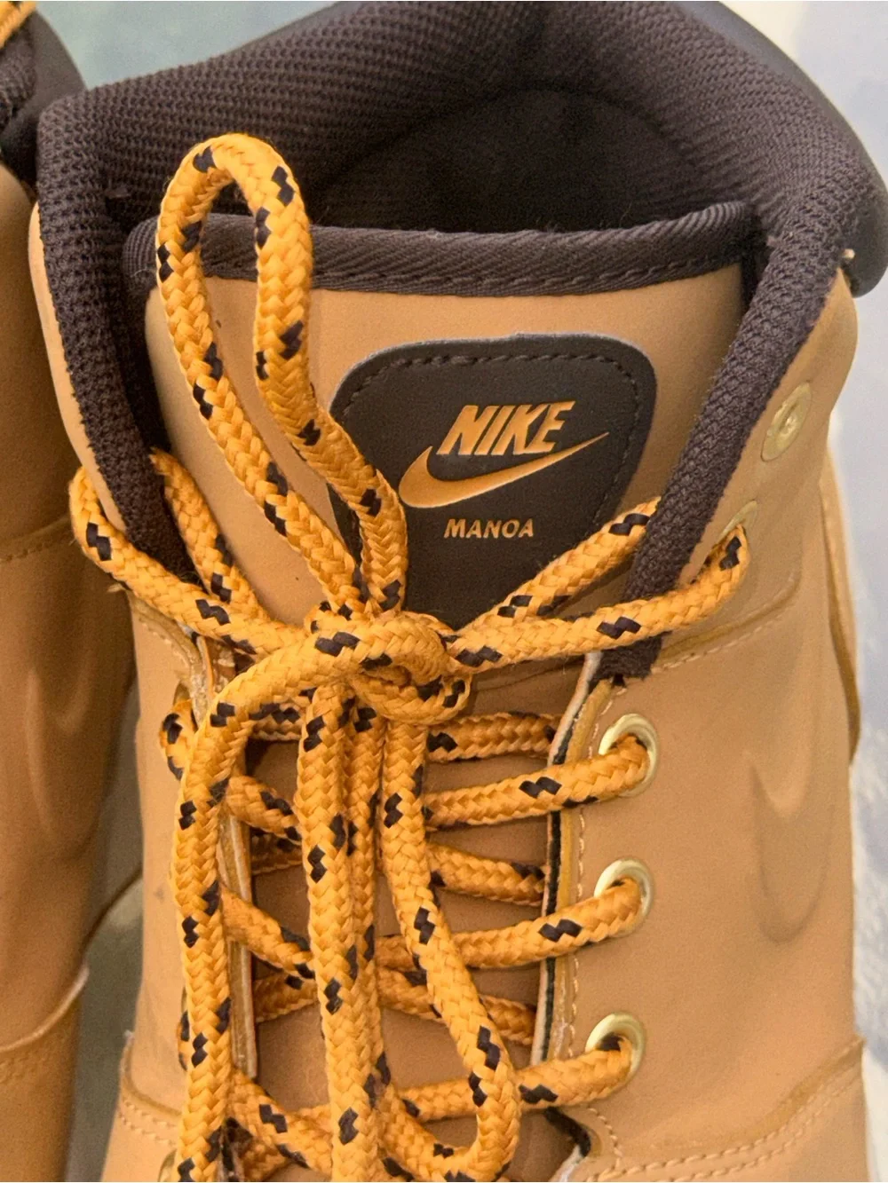 Nike Manoa Men's Leather Hiking Boot Haystack Shoes 7.5 US